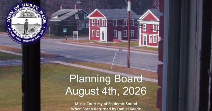From the Planning Board