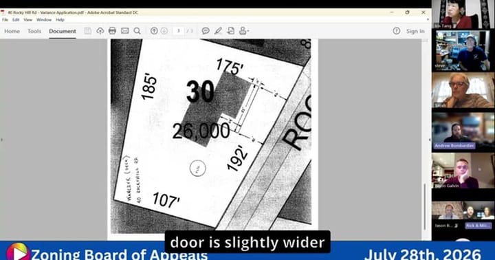 From the Zoning Board